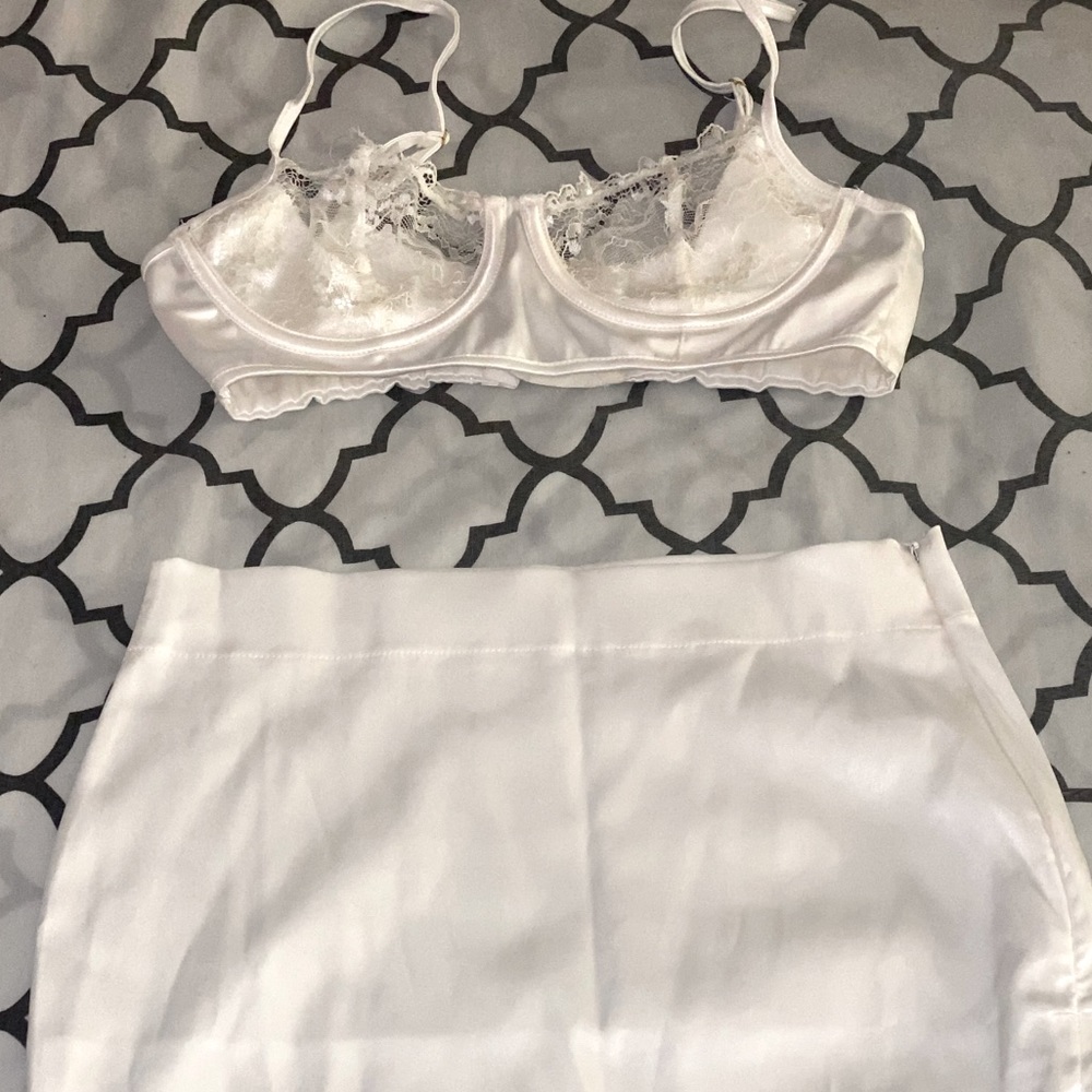 A two piece skirt